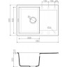 Мойка OMOIKIRI SAKAIME 68-DC 4993192