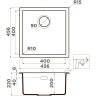Мойка OMOIKIRI YAMAKAWA 45Т INTEGRA-GR тetogranit/leningrad grey 4997254